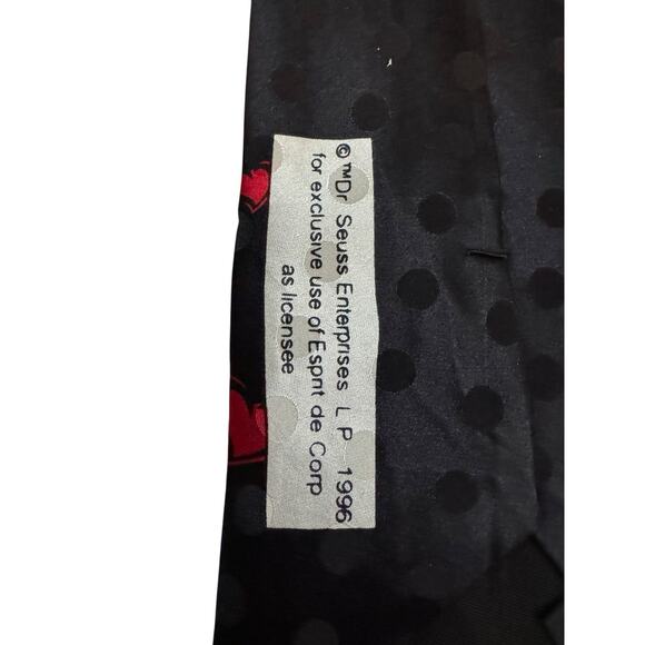 Dr Seuss Green Eggs And Ham Sam I Am Hearts Valentine Novelty Cartoon Necktie - Picture 5 of 9